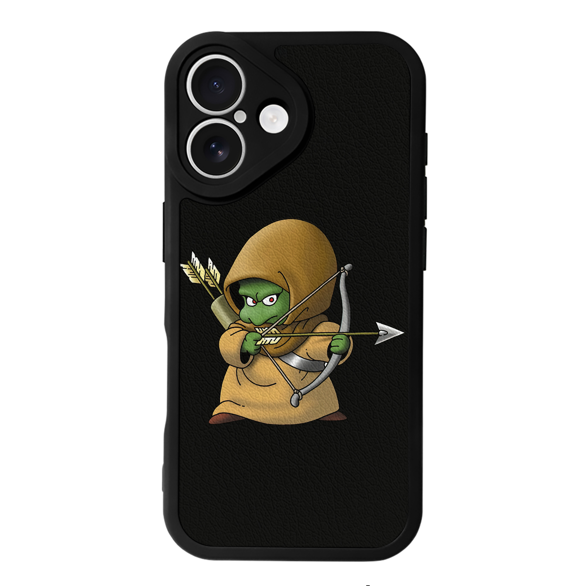 （画像用） ドラゴンクエスト Doragon Kuesuto Dragon Quest 【iPhone 16シリーズ対応】シリコンスマホケース（レザー調） 材質：シリコン
